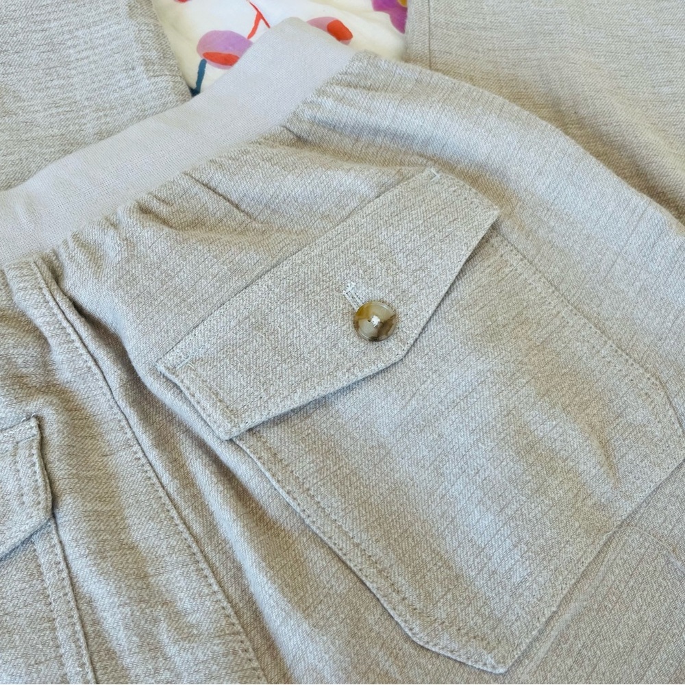 Madewell Waffleback Loungewear Cream Joggers - Picture 7 of 8